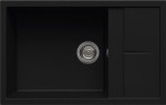 Zlewozmywak nakładany Elleci Unico 310 K86 Keratek Black