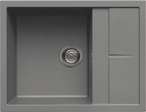 Zlewozmywak nakładany Elleci Unico 125 G48 Granitek Cemento