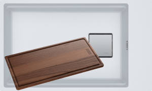 Zlewozmywak podwieszany Franke Kanon KNG 110-62 Fragranit+ Biały Polarny