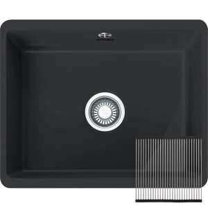 Zlewozmywak podwieszany Franke Kubus KBK 110-50 Fraceram Onyx