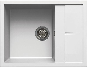 Zlewozmywak Elleci UNICO 125 G68 Bianco