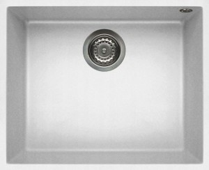 Zlewozmywak Elleci QUADRA 105 BSO G68 Bianco
