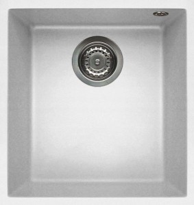 Zlewozmywak Elleci QUADRA 100 BSO G68 Bianco