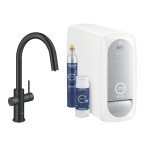 31541KS0 Grohe Blue Home Zestaw startowy C Aksamitna czerń, wyciągana wylewka