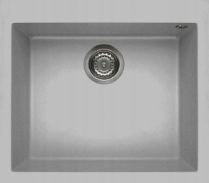 Zlewozmywak nakładany Elleci QUADRA 105 M79 Aluminium