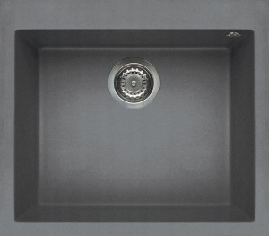 Zlewozmywak nakładany Elleci QUADRA 105 M73 Titanium