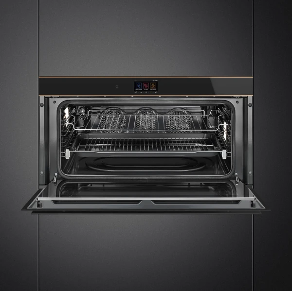 Piekarnik kompaktowy Smeg Dolce Still Novo SFPR9604TNR 90 cm