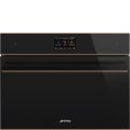 Piekarnik kompaktowy z funkcją mikrofali Smeg Dolce Still Novo SO4604M2PNR 45 cm