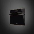 Piekarnik kompaktowy z funkcją mikrofali Smeg Dolce Still Novo SO4604M2PNR 45 cm