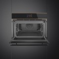 Piekarnik kompaktowy z funkcją mikrofali Smeg Dolce Still Novo SO4604M2PNR 45 cm