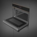 Piekarnik kompaktowy z funkcją mikrofali Smeg Dolce Still Novo SO4604M2PNR 45 cm