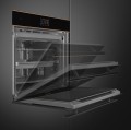Piekarnik z funkcją pary Smeg Dolce Still Novo SOP6604S2PNR 60 cm