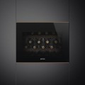 Chłodziarka na wino do zabudowy Smeg Dolce Still Novo CVI621NR3 45 cm
