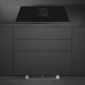 Płyta indukcyjna ze zintegrowanym okapem Smeg Dolce Still Novo HOBD682R1 80 cm