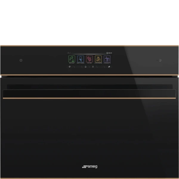 Piekarnik kompaktowy z funkcją mikrofali Smeg Dolce Still Novo SO4606WM2PNR 45 cm