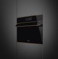 Piekarnik kompaktowy z funkcją mikrofali Smeg Dolce Still Novo SO4606WM2PNR 45 cm
