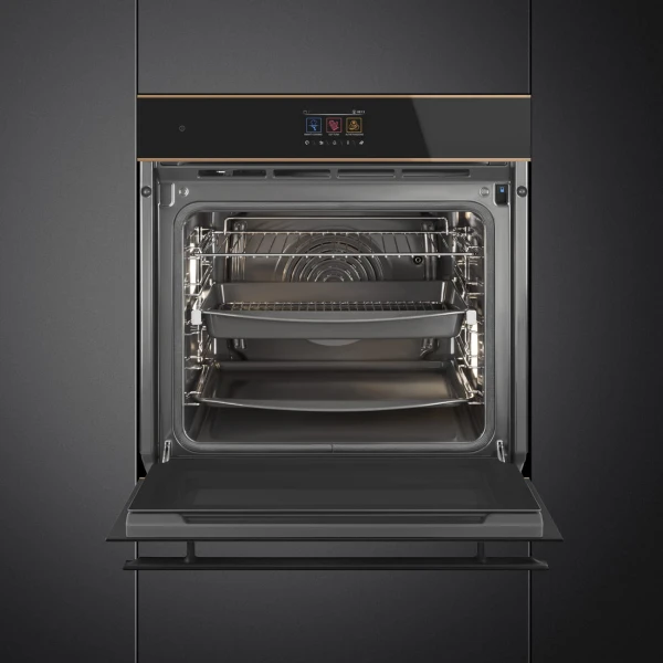 Piekarnik z funkcją pary Smeg Dolce Still Novo SOP6604S2PNR 60 cm