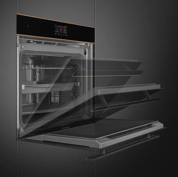 Piekarnik z funkcją pary Smeg Dolce Still Novo SOP6604S2PNR 60 cm