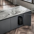 Bateria wielofunkcyjna Franke Mythos Water Hub All In One stal szlachetna
