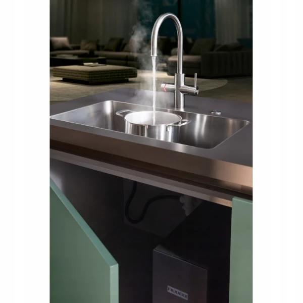 Bateria wielofunkcyjna Franke Mythos Water Hub All In One stal szlachetna