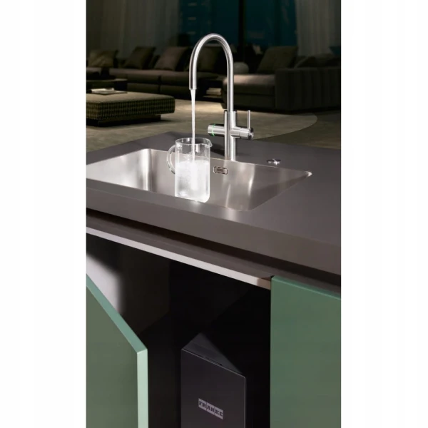 Bateria wielofunkcyjna Franke Mythos Water Hub All In One stal szlachetna