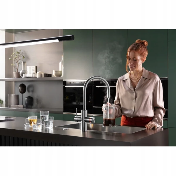 Bateria wielofunkcyjna Franke Mythos Water Hub All In One stal szlachetna