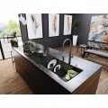 Bateria Franke Mythos Masterpiece pull-out spray antracyt