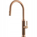 Bateria Franke Mythos Masterpiece pull-out spray miedź