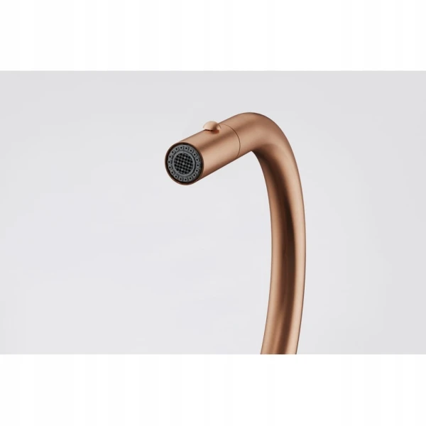 Bateria Franke Mythos Masterpiece pull-out spray miedź