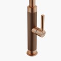 Bateria Franke Mythos Masterpiece pull-out spray miedź