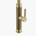 Bateria Franke Mythos Masterpiece pull-out spray złoto
