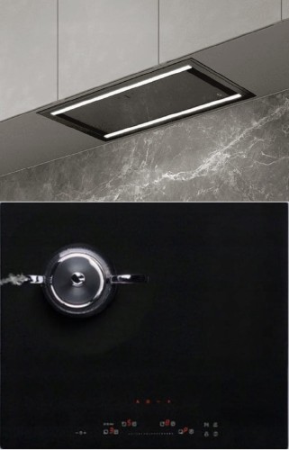 Płyta indukcyjna Ciarko CulinaSync Advanced 60 cm + Okap Duo 55 Czarny