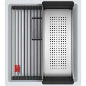 Zlewozmywak podwieszany Franke Kanon KNG 110-37 Fragranit+ Biały Polarny