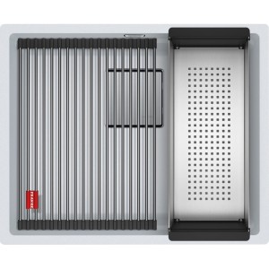 Zlewozmywak podwieszany Franke Kanon KNG 110-52 Fragranit+ Biały Polarny