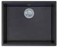 Zlewozmywak podwieszany Berg LINEA BRNL14L Czarny Onyx