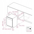 Zmywarka do zabudowy Teka DFI 44800 45 cm