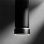 Okap kuchenny wyspowy Ciarko Fluo W Czarny Satin/Gloss