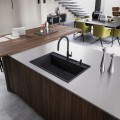 Bateria kuchenna Franke Maris Slim J pull-out Czarny mat