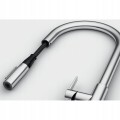 Bateria kuchenna Franke Maris Slim Clear Water J pull-out Chrom