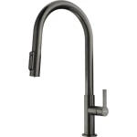 Bateria kuchenna Franke Maris Slim Clear Water J pull-out Antracyt