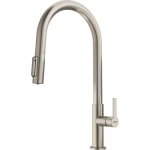 Bateria kuchenna Franke Maris Slim Clear Water J pull-out Stal optyczna