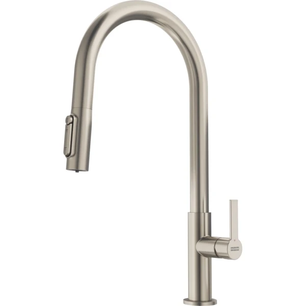 Bateria kuchenna Franke Maris Slim Clear Water J pull-out Stal optyczna