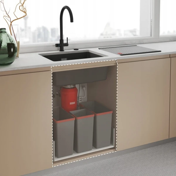 Bateria kuchenna Franke Lina Clear Water 2.0 J Czarny mat