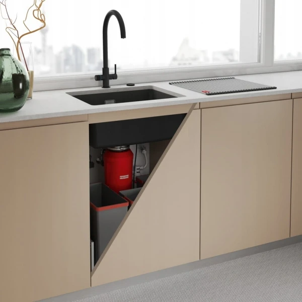 Bateria kuchenna Franke Lina Clear Water 2.0 J Czarny mat