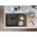 Zlewozmywak Franke CNG 611-78 TL Łupkowy szary Prawy / Czarny odpływ