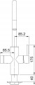 Bateria wielofunkcyjna Franke Mythos Water Hub All In One czarny mat