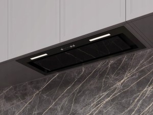 Okap podszafkowy Ciarko Luno Czarny 72 cm