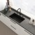 Bateria kuchenna Franke Maris Stripes J pull-out czarny mat