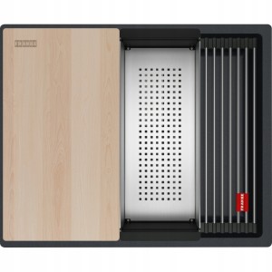 Zlewozmywak podwieszany Franke Kanon KNG PRO 110-52 Onyx