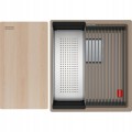 Zlewozmywak podwieszany Franke Kanon KNG PRO 110-37 Cappuccino